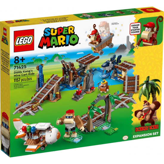 LEGO Super Mario™ Diddy Kong's Mine Cart Ride Expansion Set 2023